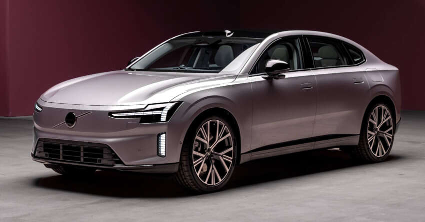 2025 Volvo ES90 debuts – SPA2 platform with 800V tech; up to 680 PS, 870 Nm, 700 km WLTP EV range 1887626