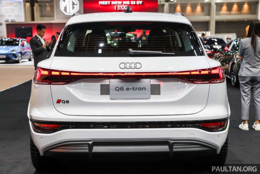 Bangkok 2025: Audi Q6 e-tron EV – 270 kW DC brings 10-80% recharge in 21 mins, up to 625 km range WLTP 1895128