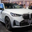 Bangkok 2025: G45 BMW X3 in 20d and M50 variants, from RM495k – coming to Malaysia this year?