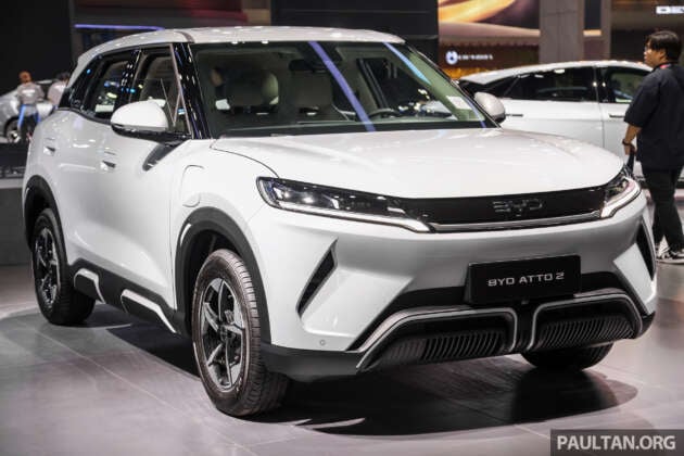 BYD Atto 2 debuts at Bangkok Motor Show – sub-Atto 3 EV SUV; up to 312 km WLTP range; Malaysia next?