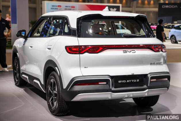BYD Atto 2 debuts at Bangkok Motor Show – sub-Atto 3 EV SUV; up to 312 km WLTP range; Malaysia next?