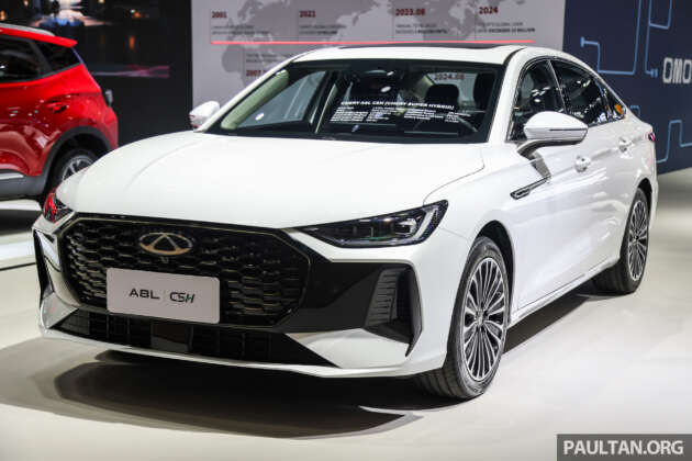 Bangkok 2025: Chery Fulwin A8L on display – world’s longest-range PHEV; up to 360 PS; fr RM67k in China