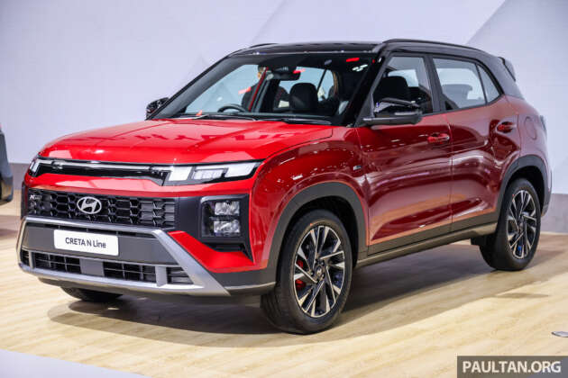 Bangkok 2025: Hyundai Creta N Line facelift – more like a face swap, all-new rear/dash too, 1.5L NA CVT