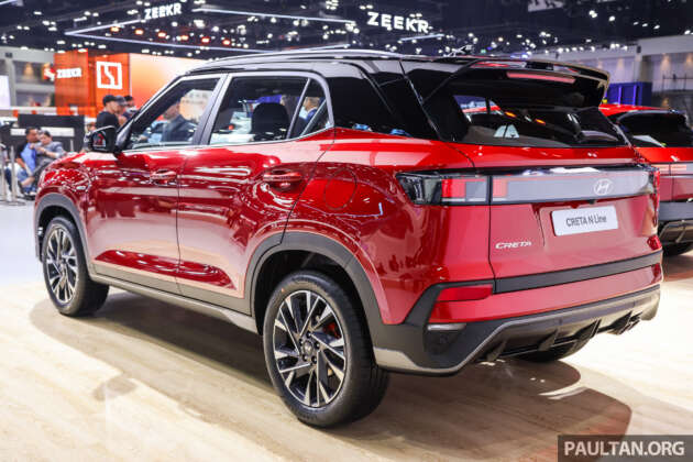 Bangkok 2025: Hyundai Creta N Line facelift – more like a face swap, all-new rear/dash too, 1.5L NA CVT
