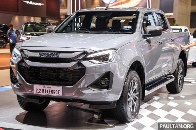 Bangkok 2025: Isuzu D-Max, MU-X get 2.2L Ddi MaxForce – 163 PS/400 Nm, lower FC, 8-speed AT