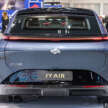 Bangkok 2025: JY Air EV sedan from Chinese airline JuneYao – up to 216 PS, 520 km range, from RM98k