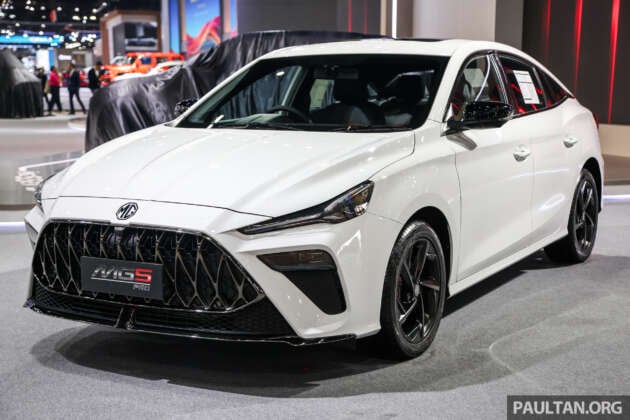Bangkok 2025: MG5 Pro on display – same 114 PS 1.5L NA with CVT, styling tweaks; from RM77k in Thailand
