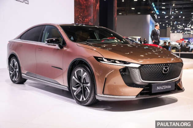 Bangkok 2025: Mazda 6e previewed – 552 km EV based on Deepal L07, RHD for Thailand, coming to Malaysia?