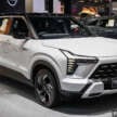 Bangkok 2025: Mitsubishi Xforce HEV – 116 PS/255 Nm e:Motion hybrid powertrain; from RM118k in Thailand