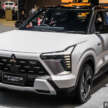 Bangkok 2025: Mitsubishi Xforce HEV – 116 PS/255 Nm e:Motion hybrid powertrain; from RM118k in Thailand