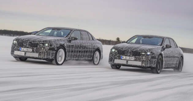 2026 BMW i3 teased winter testing in Sweden – new 3 Series EV is part of Neue Klasse range with 800V tech