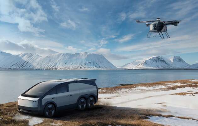 Xpeng aiming to begin mass production of its two-vehicle Aeroht modular flying car system in 2026
