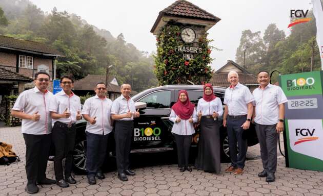 B100 biodiesel trial in Malaysia by palm oil giant FGV