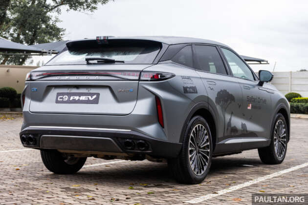 Omoda C9 PHEV by Jaecoo – AWD, 598 PS, 150 km EV range, 1,100 km total range, Malaysia launch possible