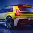 Renault 5 Turbo 3E – 544 PS RWD EV hot hatch, in-wheel motors, 0-100 km/h 3.5 secs, drift handbrake!