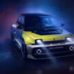 Renault 5 Turbo 3E – 544 PS RWD EV hot hatch, in-wheel motors, 0-100 km/h 3.5 secs, drift handbrake!