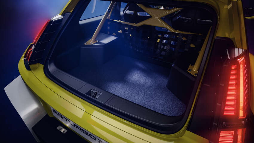 Renault 5 Turbo 3E – 544 PS RWD EV hot hatch, in-wheel motors, 0-100 km/h 3.5 secs, drift handbrake! 1891866