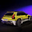 Renault 5 Turbo 3E – 544 PS RWD EV hot hatch, in-wheel motors, 0-100 km/h 3.5 secs, drift handbrake!