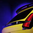 Renault 5 Turbo 3E – 544 PS RWD EV hot hatch, in-wheel motors, 0-100 km/h 3.5 secs, drift handbrake!