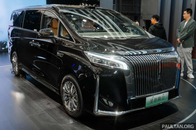 GWM Wey 80 Gaoshan 9 debuts in Shanghai – longer 6-seat luxury version of Malaysia-bound MPV