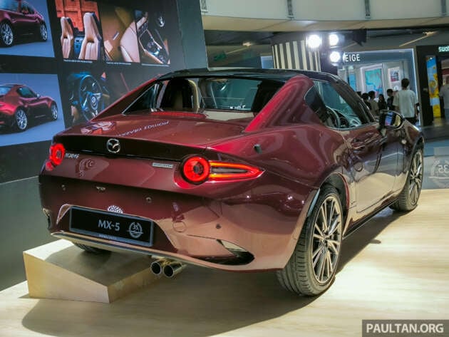 2025 Mazda MX-5 35th Anniversary Edition launched in Malaysia – RF 2.0L AT, Artisan Red, numbered, RM316k
