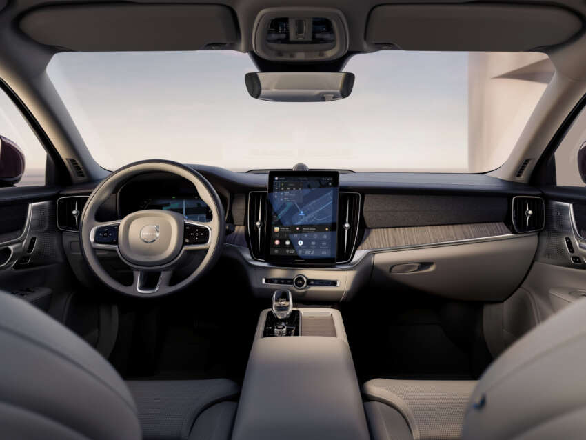 2025 Volvo S90 facelift debuts with heavily revised looks – mild hybrid or PHEV with up to 80 km EV range 1902922