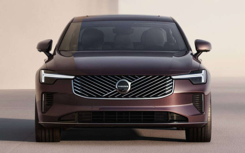 2025 Volvo S90 facelift debuts with heavily revised looks – mild hybrid or PHEV with up to 80 km EV range 1902914