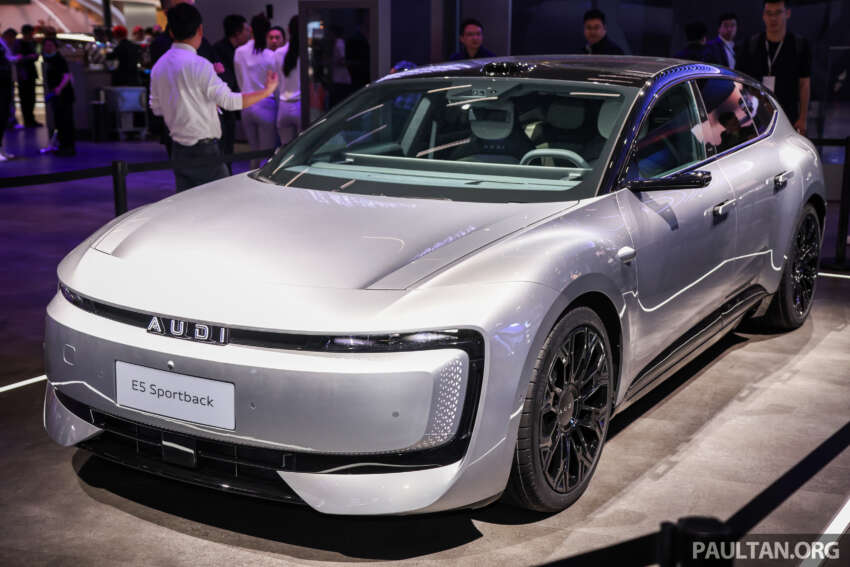 AUDI E5 Sportback EV shown in Shanghai, ditches Ingolstadt design for Chinese style; 770 km range 1906105