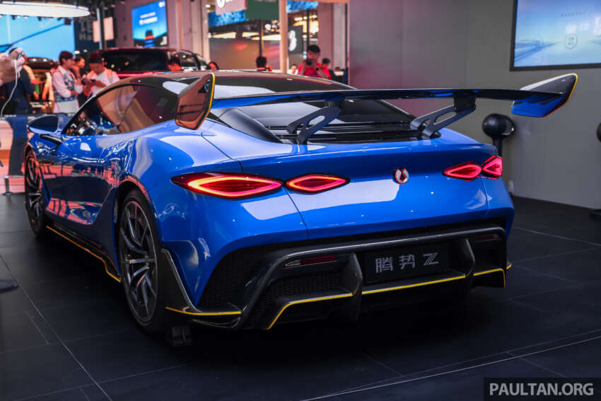 Denza Z in Shanghai – electric sports car concept with magnetic dampers; Porsche rival with over 1,100 PS? 1907644