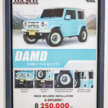 Bangkok 2025: DAMD transforms Suzuki Jimny into Lancia Delta, Defender, G-Wagen and… its former self