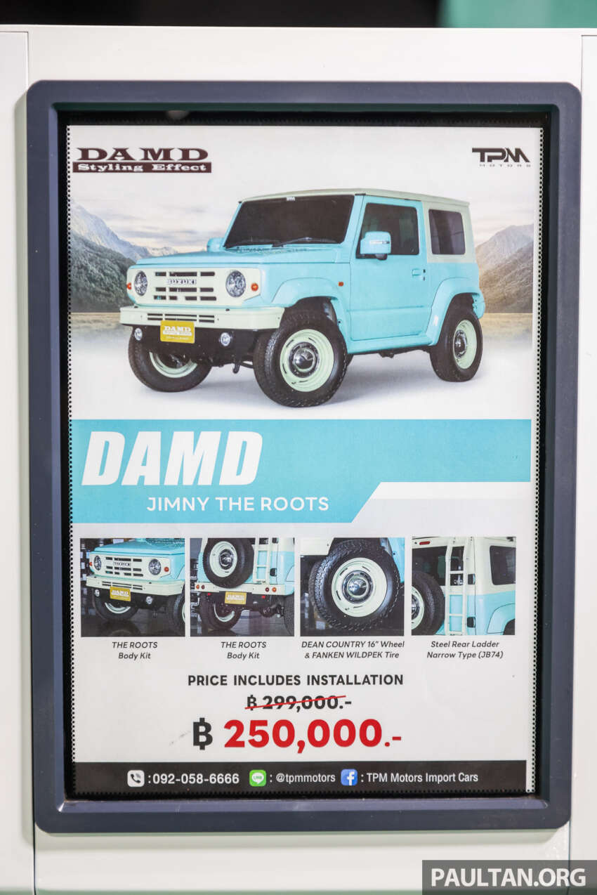 Bangkok 2025: DAMD transforms Suzuki Jimny into Lancia Delta, Defender, G-Wagen and… its former self 1898162