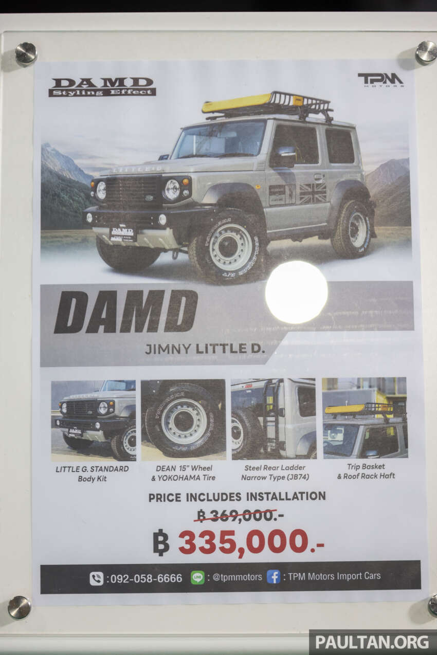 Bangkok 2025: DAMD transforms Suzuki Jimny into Lancia Delta, Defender, G-Wagen and… its former self 1898163