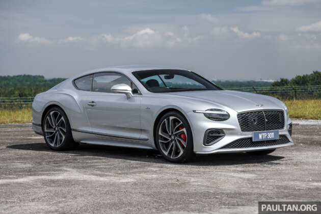 Bentley Continental GT Speed launched in Malaysia – 4th-gen is a V8 PHEV; 782 PS, 1k Nm; from RM3.12m