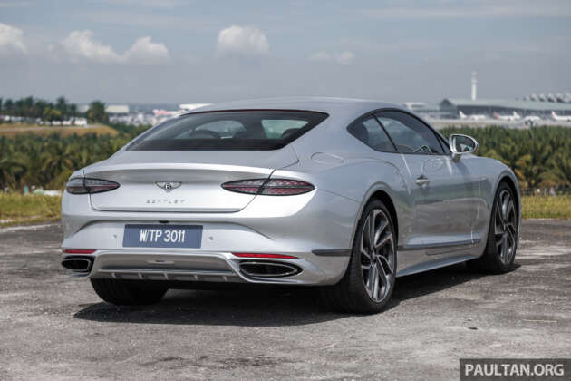 Bentley Continental GT Speed launched in Malaysia – 4th-gen is a V8 PHEV; 782 PS, 1k Nm; from RM3.12m