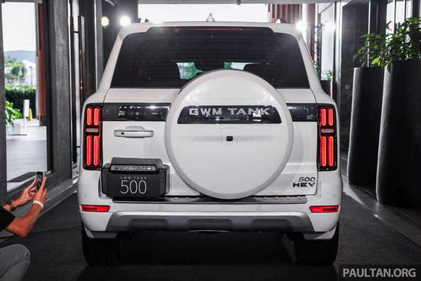 GWM Tank 500 HEV – seven-seat luxury 2.0T hybrid SUV shown again in Malaysia ahead of official debut 1903011