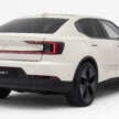 2026 Polestar 2 gets faster infotainment, Bowers & Wilkins; larger base battery boosts range to 554 km