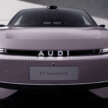 AUDI E5 Sportback EV shown in Shanghai, ditches Ingolstadt design for Chinese style; 770 km range