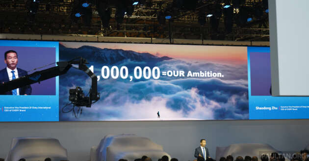 Chery targets annual global sales of one million units within two years – more brands, models, electrification