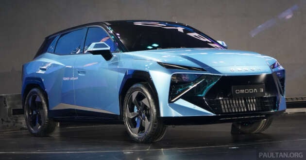 Omoda 3 revealed – new sporty compact crossover; global launch in October 2025; coming to Malaysia?