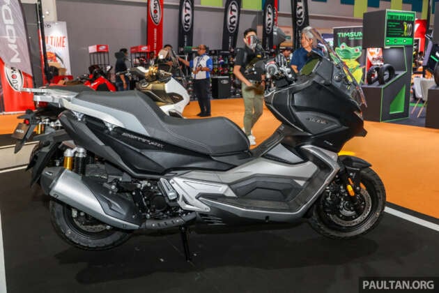 Moda Shifter 400X scooter at MAS 2025 – 333 cc, 29 hp, launching in Malaysia later this year?