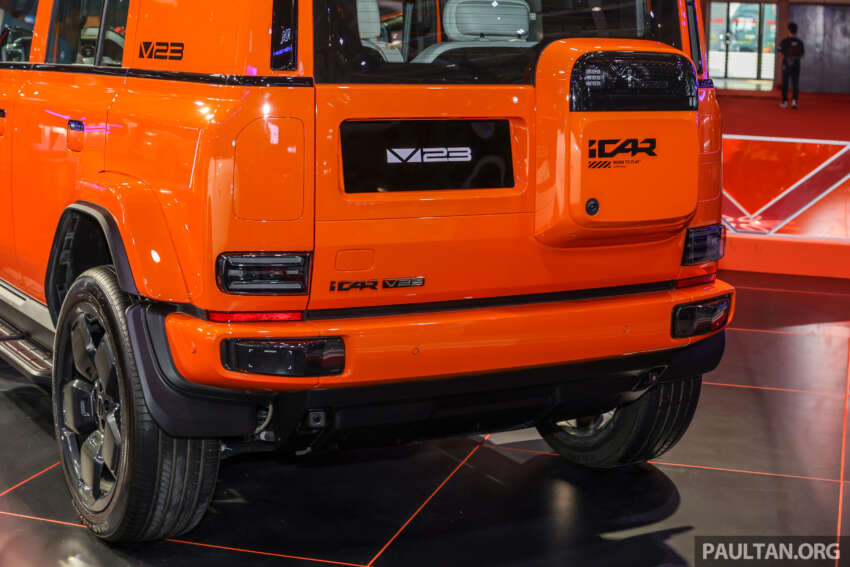 iCaur V23 dipertonton di Malaysia sebelum pelancaran — EV <em>off-road</em> sehingga 211 PS, 550 km jarak CLTC 1912170