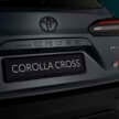 Toyota Corolla Cross facelift for Europe adds new head- and taillights, upgraded interior, GR Sport trim