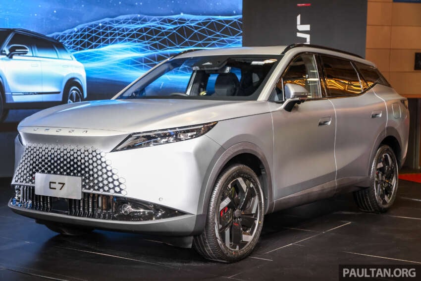 Omoda C7 previewed in Malaysia – petrol model shown, 1.6T + AWD from Jaecoo J7, launch this year? 1911798
