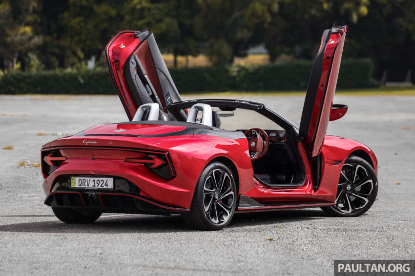 MG Cyberster Malaysian gallery – check out this RM320k scissor-doored 544 PS AWD EV roadster 1909167