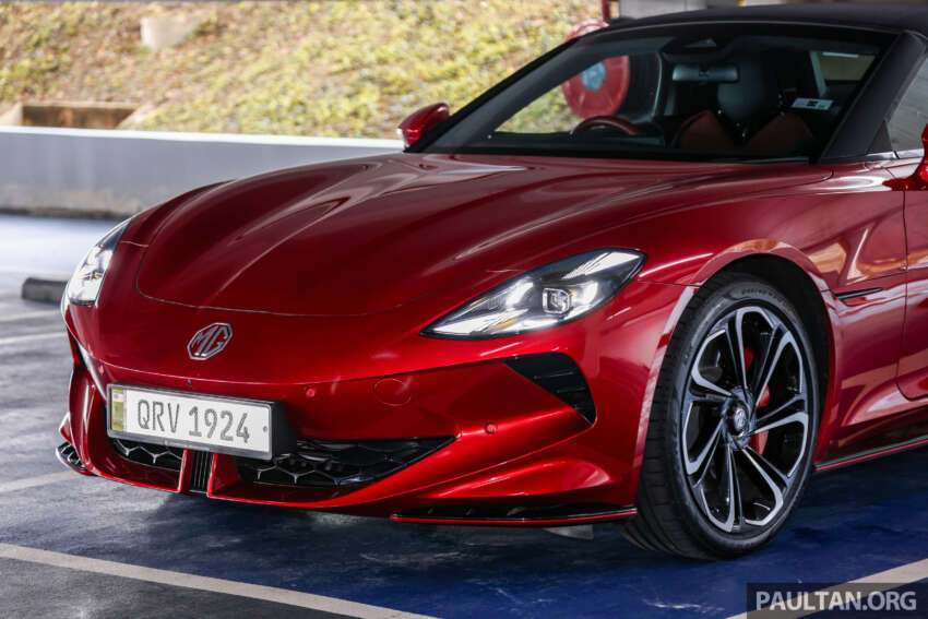 MG Cyberster Malaysian gallery – check out this RM320k scissor-doored 544 PS AWD EV roadster 1909241