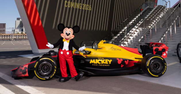 Formula 1, Mickey Mouse form unlikely partnership