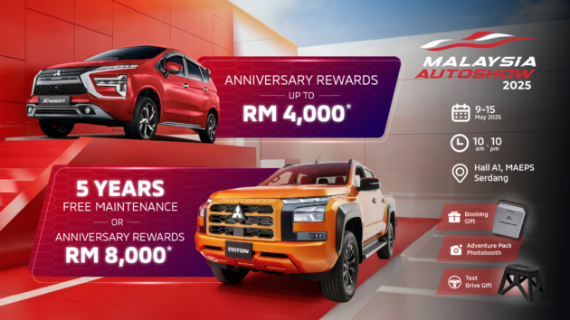 Mitsubishi Motors Malaysia turns 20, celebrates anniversary with special rebates on Triton, Xpander