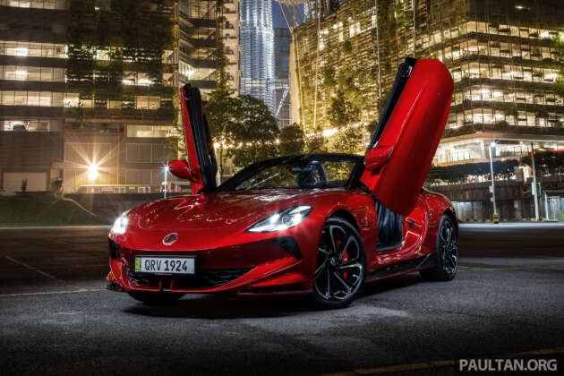 MG Cyberster Malaysian gallery – check out this RM320k scissor-doored 544 PS AWD EV roadster