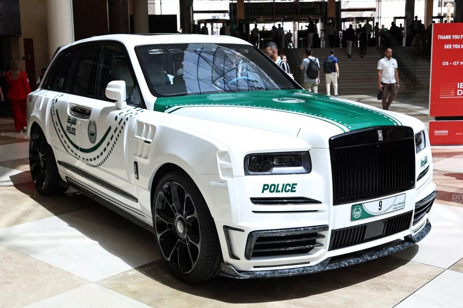 Mansory Rolls-Royce Cullinan joins Dubai Police fleet