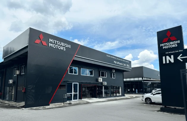 New Mitsubishi 3S centre in Teluk Panglima Garang